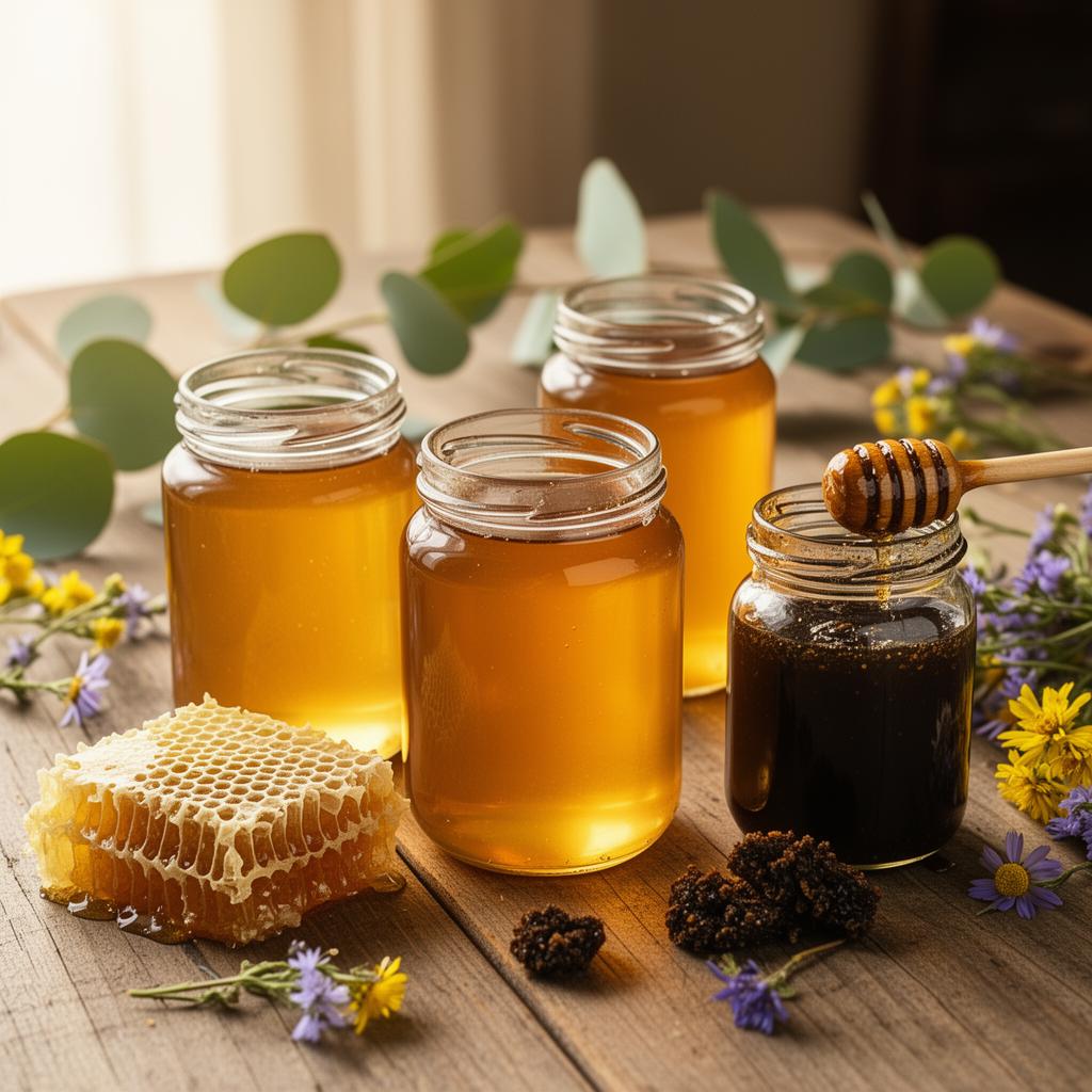 Premium Raw Honey, Propolis & Botanical Teas
